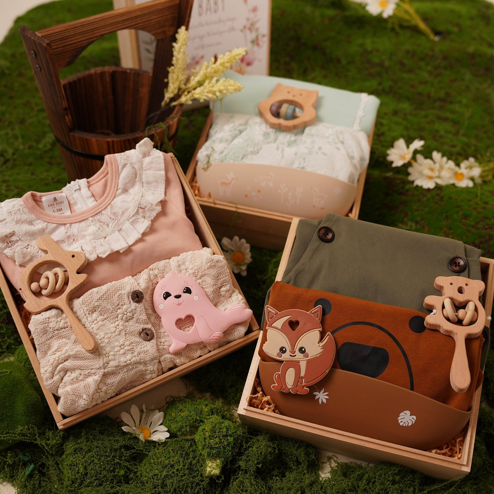 Hộp quà tùy chỉnh cao cấp cho trẻ em